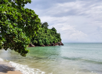 Clear sea with wave