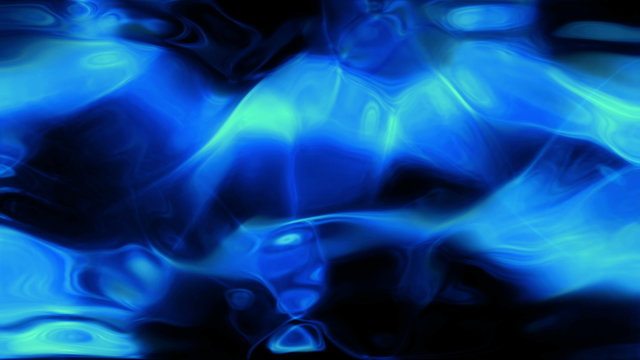 Video Background 2088: Abstract organic light forms ripple and flow (Video Loop).