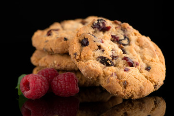 Dried fruits chip cookies