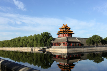 Fototapeta premium The Forbidden City turrets
