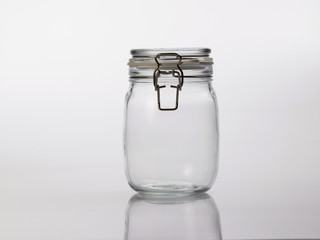 clear container