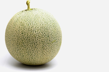 GreenMelon isolated on white background