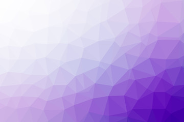 white purple abstract background of triangles low poly