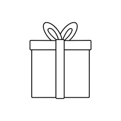 Gift line icon