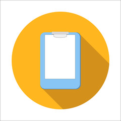Clipboard flat icon