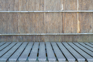 Wooden empty can put your product