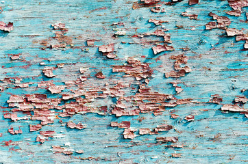 old paint on wooden texture