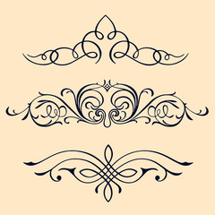 Vector vintage frame.