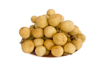 longkong fruit or Lansium parasiticum