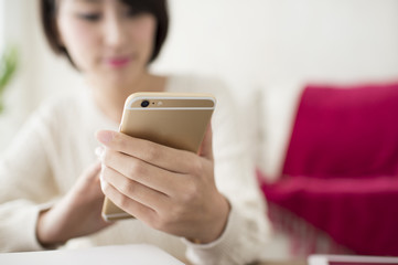 Women are crazy about mobile phones