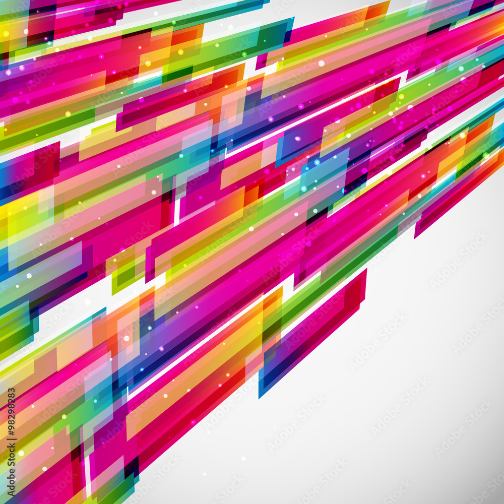 Aufkleber abstract background with digital design elements.