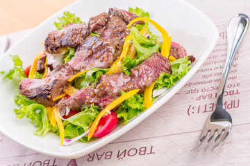 Beef with vegetables