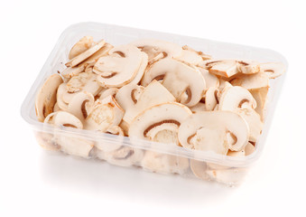 sliced mushrooms