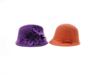 Woman hat, isolated 