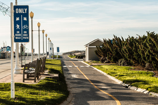 Virginia Beach Oceanfront Boardwalk Bike Path