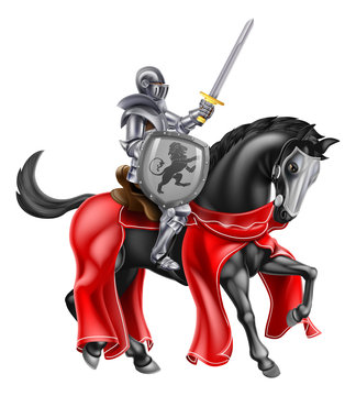  Knight on Horse