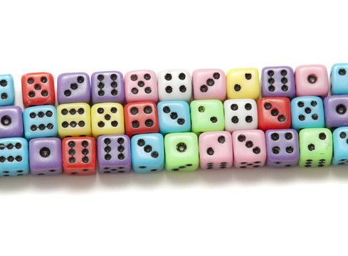 many small dice