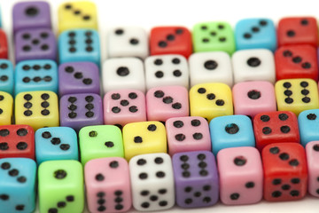 many small dice