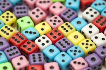 many small dice