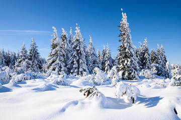 Winterlandschaft im Erzgebirge
