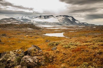 Hochgebirge in Norwegen