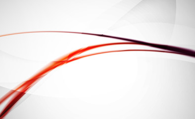 Wave abstract background. Business hi-tech presentation template or advertising layout