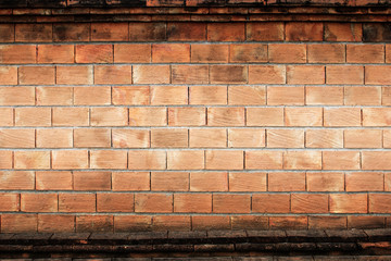 Background of brick wall texture