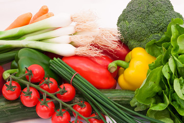 Gemüsezusammenstellung