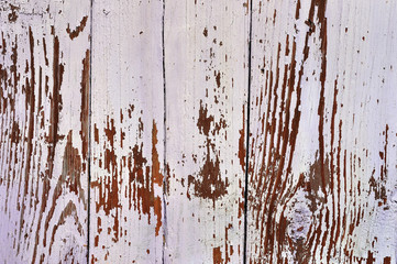 Obsolete painted planks