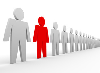 Individuality - stand out of a crowd