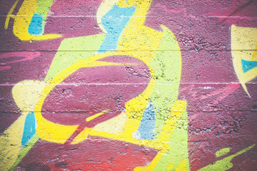 Graffiti coloré