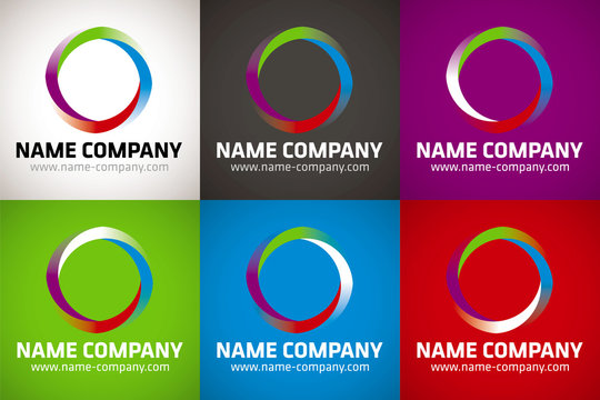 logo cercle couleurs
