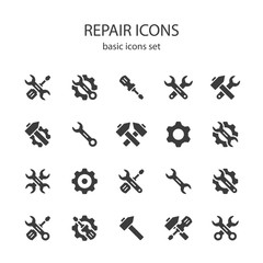 Repair icons.