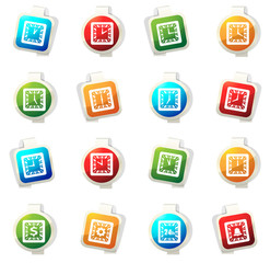  Time icons set