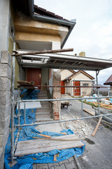 Construction or repair of the rural house