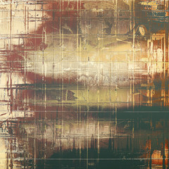 Old grunge template. With different color patterns: yellow (beige); brown; gray; black