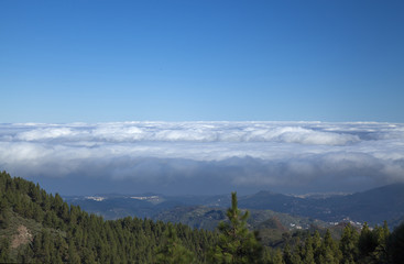 Plakat Inland Central Gran Canaria, Las Cumbres, the highest areas of t