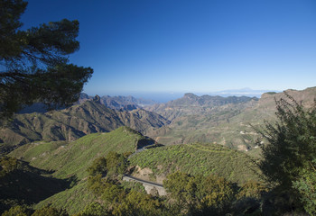 Gran Canaria, Caldera de Tejeda in November