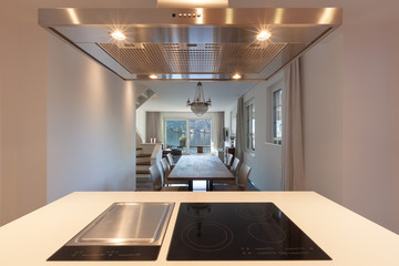 modern kitchen hob