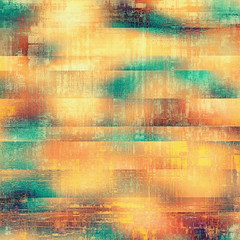 Grunge retro vintage texture, old background. With different color patterns: yellow (beige); brown; red (orange); green