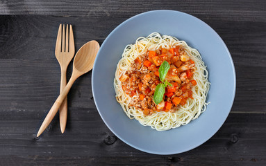 spaghetti very delicious