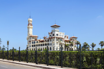 Montaza Palace in Alexandria, Egypt.