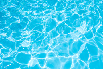 Beautiful water surface in swimming pool