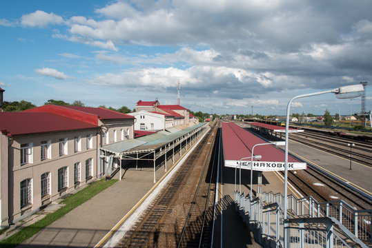 Tschernjachowsk, Bahnhof