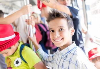 Children on travel