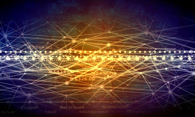 Digital connection background