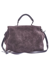 Naklejka premium Women's handbag on a white background