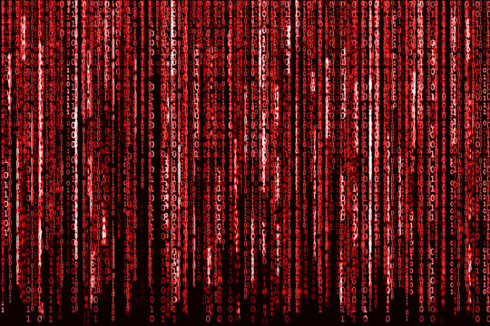 Red Binary Code