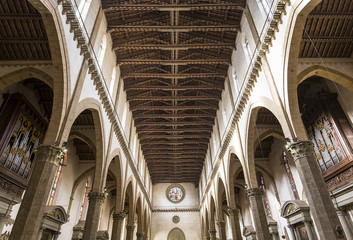 Fototapeta premium Basilica of Santa Croce, Florence, Italy