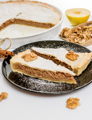 Traditional apple pie